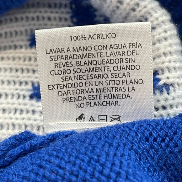 Jolly Sweaters Dad-Core V-Neck Faux Cardigan Ugly Christmas Sweater Size 2XL - Picture 5 of 5